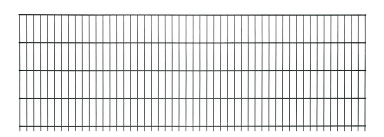 HORI Doppelstabmattenzaun S/HR 8/6/8 mm Komplettset 1
