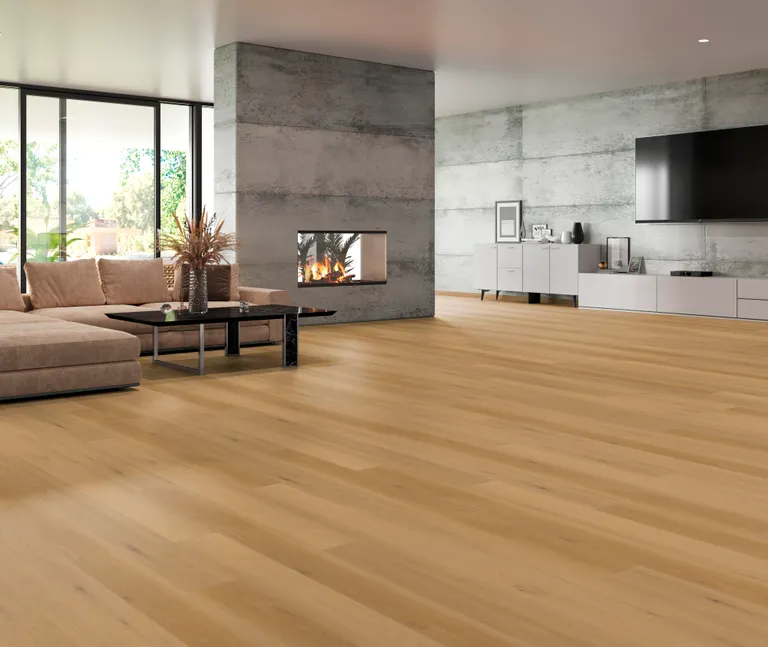 HORI Klick-Vinylboden GRANDO Eiche Blies Holzoptik softsynchron Landhausdiele 2