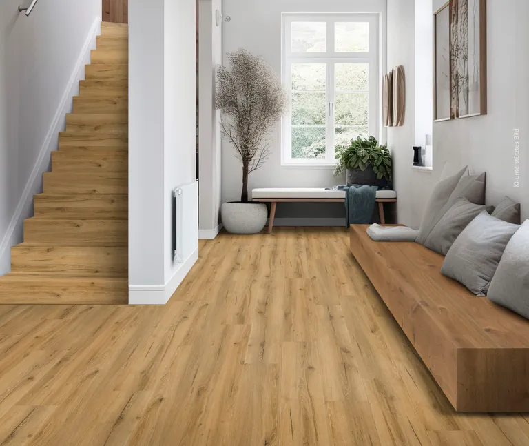 tilo Klick-Vinylboden NOVO SPA Eiche Kalahari Holzoptik softsynchron Landhausdiele TwistPLUS lackiert 0
