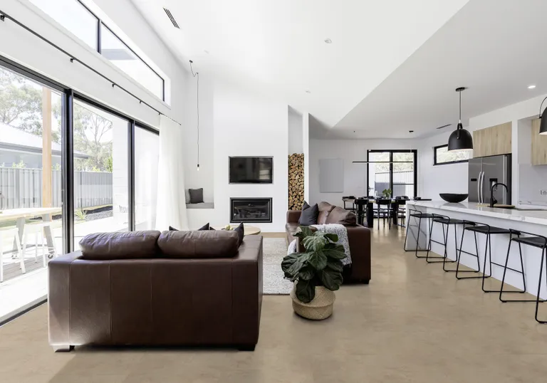 Gerflor Klebe-Vinylboden massiv Virtuo 55 Tavla Beige Fliese 5