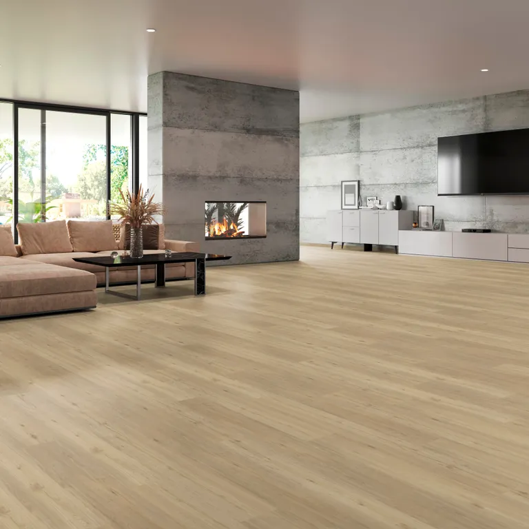 HORI Klick-Vinylboden HDF Eiche Inn Holzoptik gebürstet Landhausdiele 0