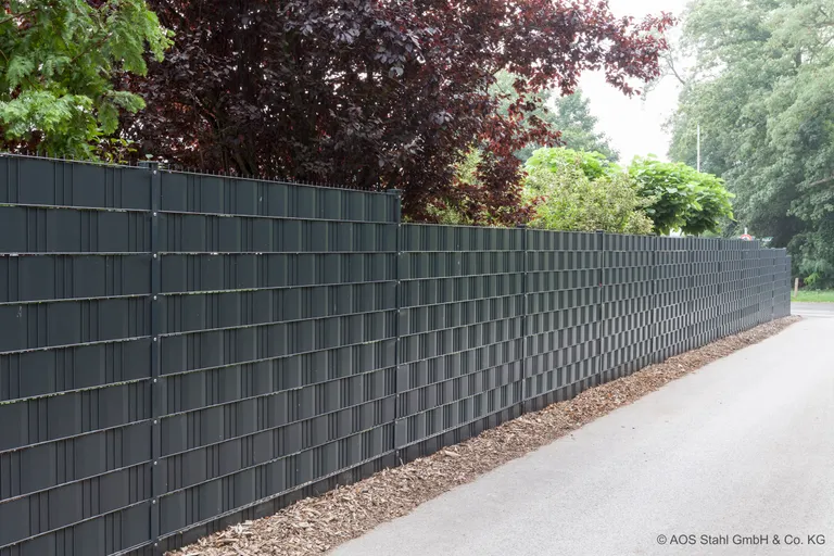 HORI A1-Blickdicht für Doppelstabmattenzaun 3