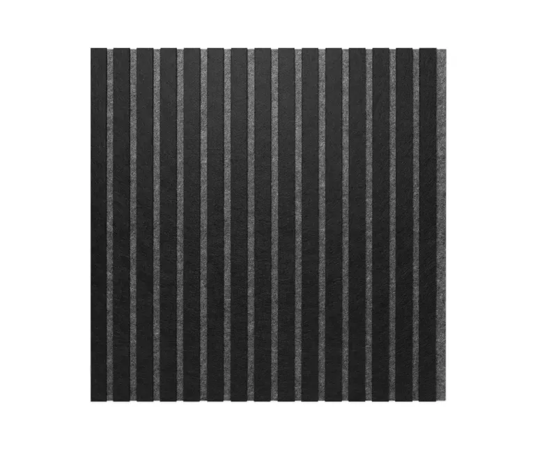 HORI Akustikpaneel Filz zweifarbig Schwarz / dunkel Grau 2