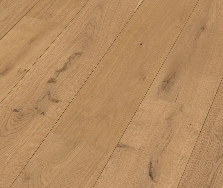 MEISTER Lindura Holzboden HD 400 Eiche authentic pure 08921 gebürstet ultramattlackiert Landhausdiele 3
