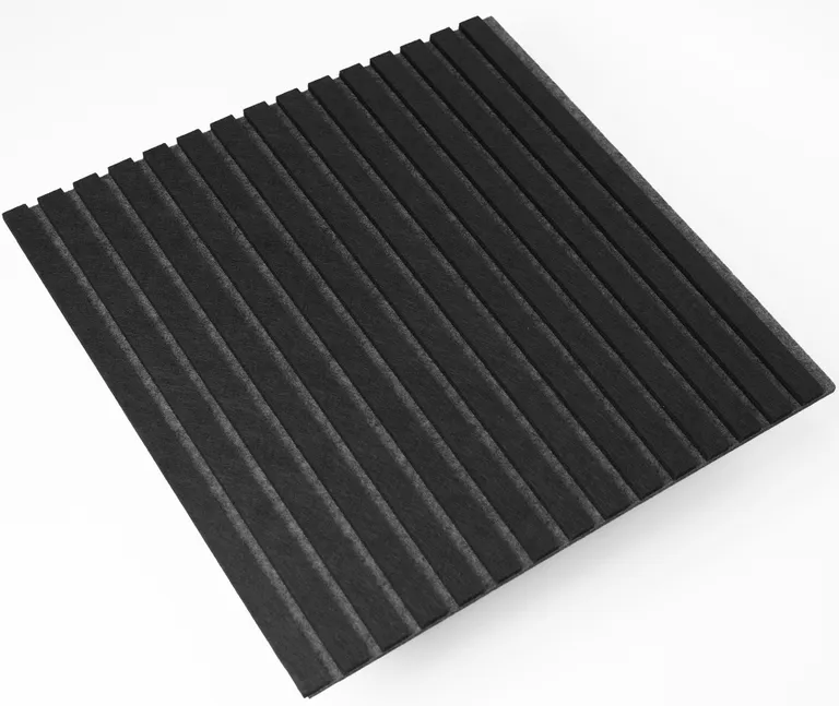 HORI Akustikpaneel Filz zweifarbig Schwarz / dunkel Grau 3