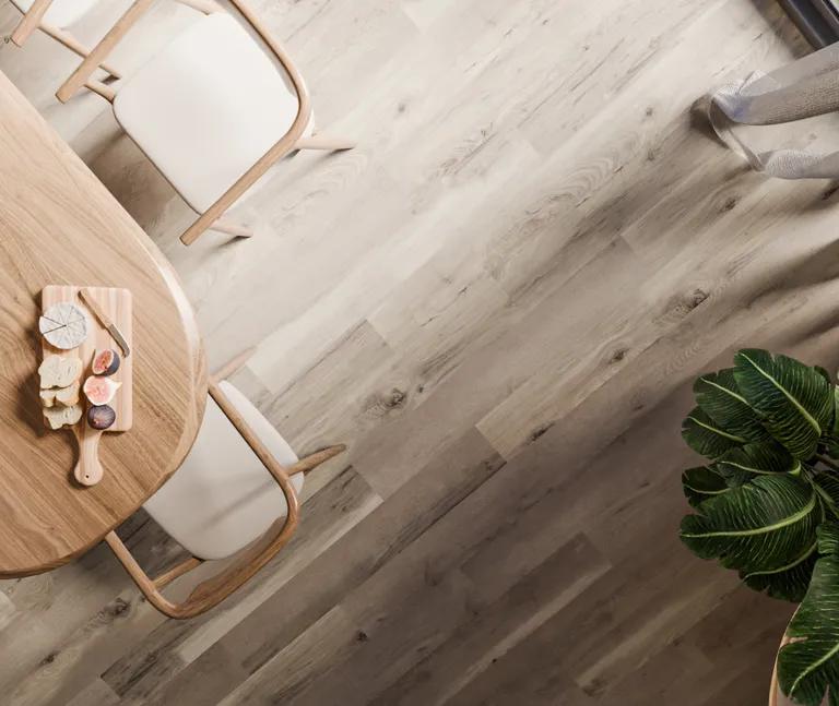 D-SYN Eiche Burgund Klick-Hartvinylboden Rigid SPC grau Landhausdiele Holzstruktur 5
