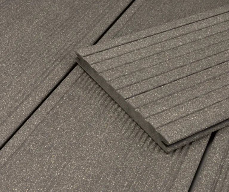 HORI Terrassendielen Komplettset WPC Langeoog grau 16 x 163 mm 1