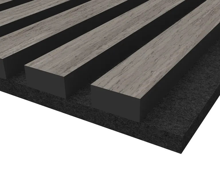 HORI WALL Akustik LongLine Dekor Wandpaneele Silver Oak 4