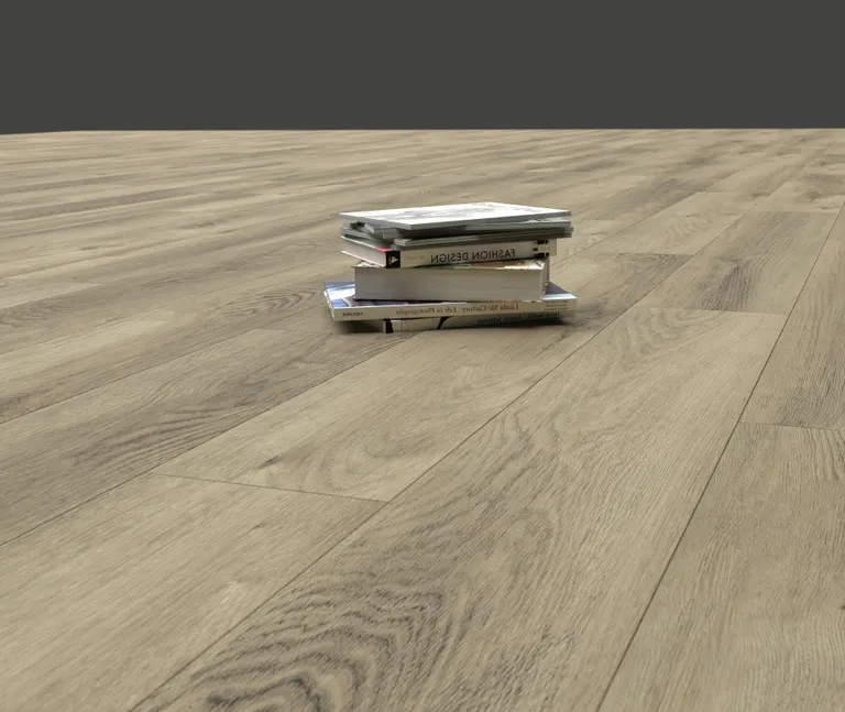 HORI Klick-Hartvinylboden Classic Rigid SPC Eiche Driftwood Landhausdiele synchron Holzstruktur schmal 2