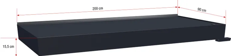 Gutta Vordach Haustür BS PLUS 200 DB 703 FS anthrazit aluminium 4