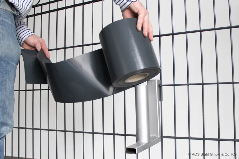 HORI A1-Blickdicht für Doppelstabmattenzaun 2