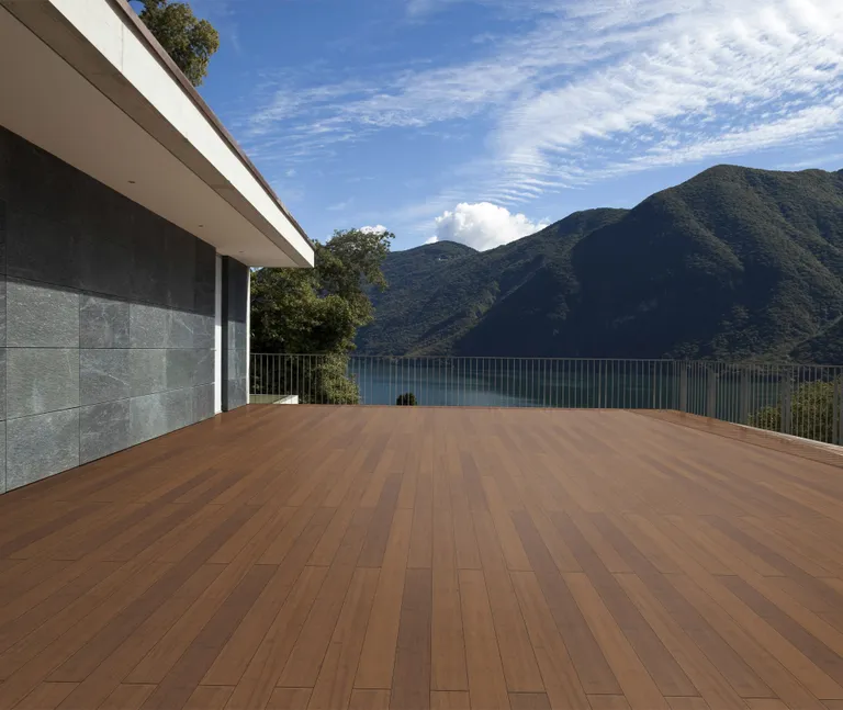 HORI Terrassendielen Bambus  20 x 137 mm fein / glatt 1