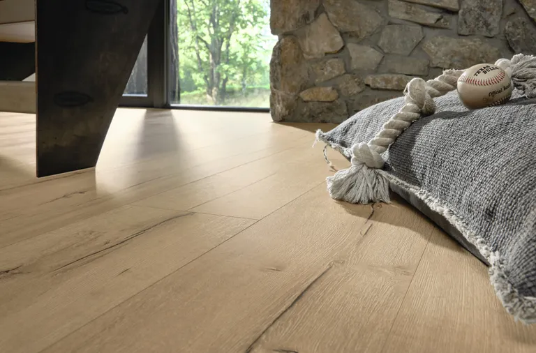 MEISTER PVC-freier Designboden MeisterDesign. next DL 500 S Altholzeiche hell Landhausdiele 5G Dry® 2