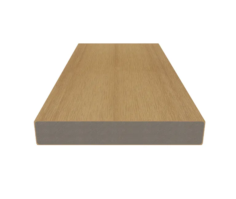 NewTechWood Verkleidungsbretter WPC Massiv Red Cedar Holzstruktur gebürstet / glatt gebürstet Co-Extrudiert 22,5 x 138 mm 2