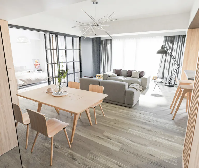 HORI Klick-Hartvinylboden Rigid SPC Eiche Markant grau Geraldton Landhausdiele Holzstruktur 6