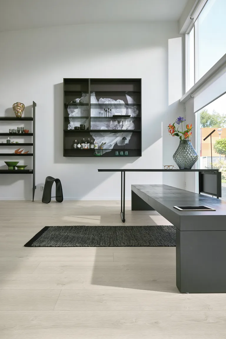 MEISTER PVC-freier Designboden MeisterDesign. next DL 500 S Eiche mountain white Landhausdiele 5G Dry® 2