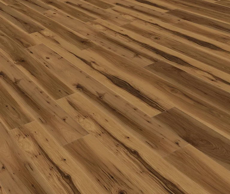 HORI Klebe-Vinylboden massiv Eiche stark rustikal natur Budaberg Holzstruktur Landhausdiele 3