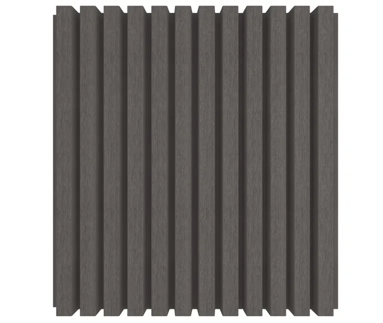 HORI WPC Fassadenprofil Rhombus Premium Small 33 x 215 mm grau 1
