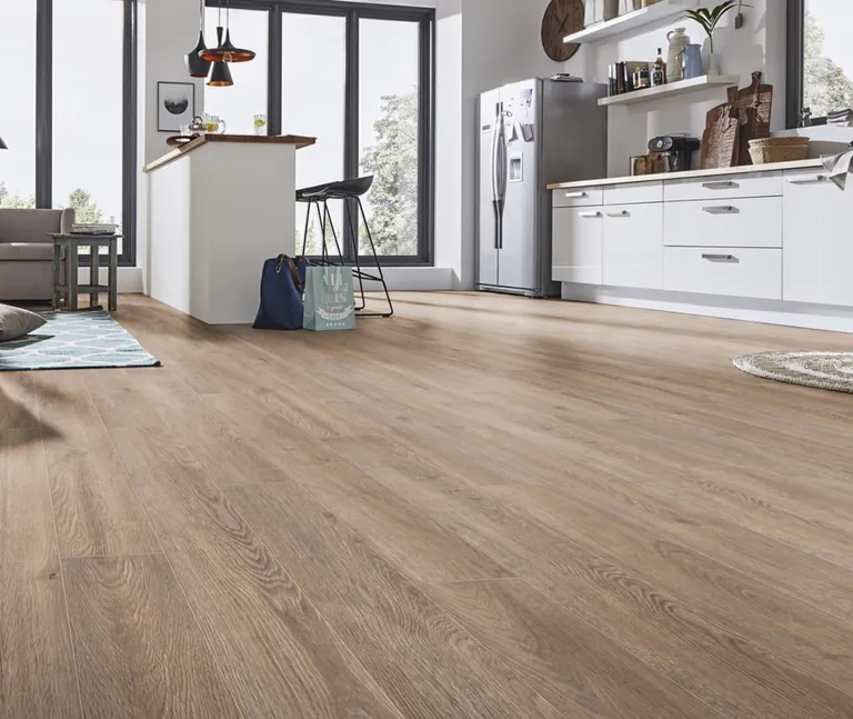 KRONOTEX Laminat Amazone Aqua D 6014 Elba Oak Beige Landhausdiele 7
