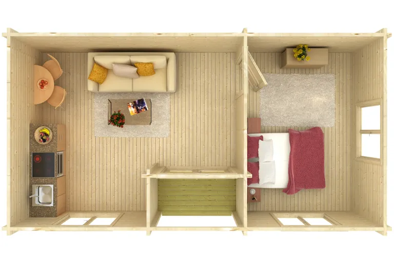 Palmako Ferienhaus Anna 2