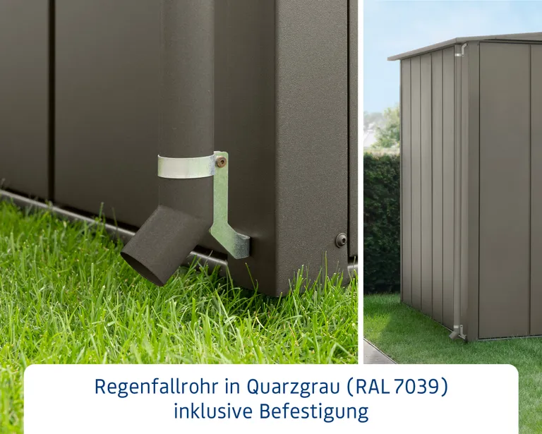 EcoStar Zubehör Set Regenfallrohr 1