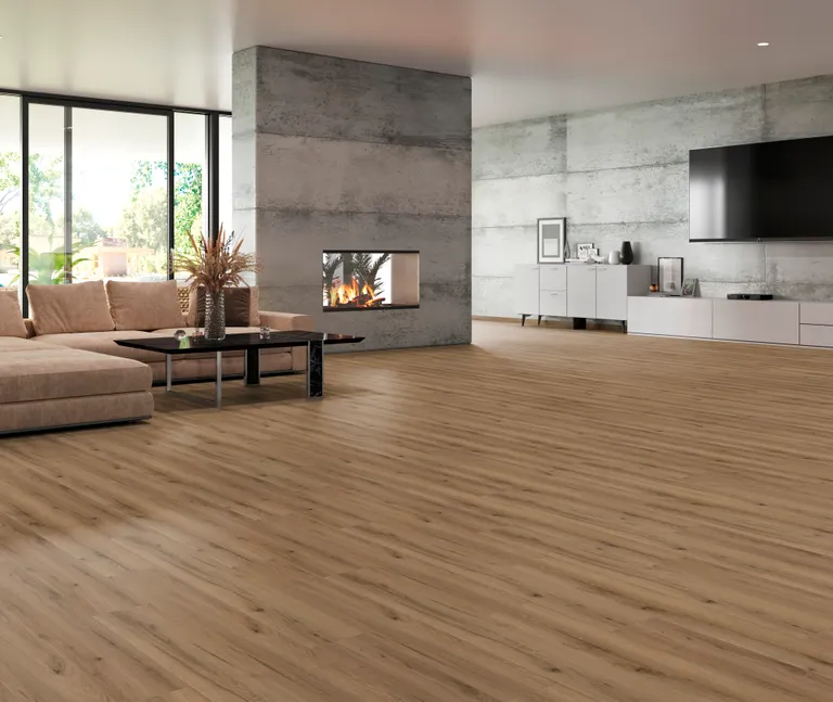 tilo Klick-Vinylboden NOVO SPA Eiche Finca Holzoptik softsynchron Landhausdiele TwistPLUS lackiert 4