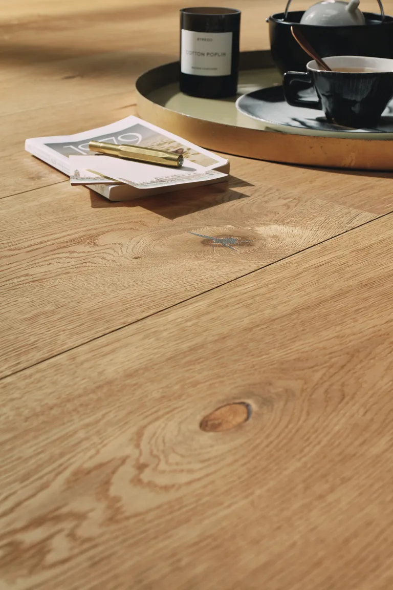 MEISTER Lindura Holzboden HD 400 Eiche authentic 8915 gebürstet Landhausdiele 5G Dry® 3