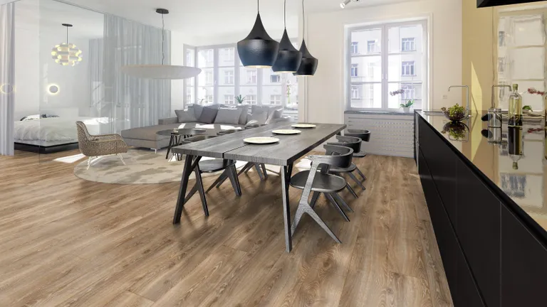 KRONOTEX Laminat Mammut Plus D 4795 Highland Eiche Bronze Landhausdiele 5