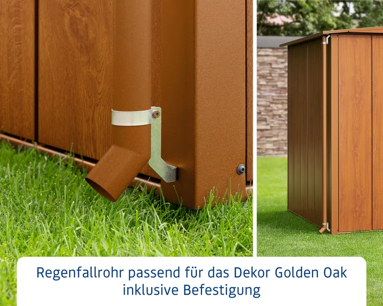 EcoStar Zubehör Set Regenfallrohr 1