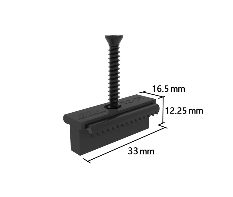 NewTechWood Terrassendiele Terrassenclip Set Hybride 1