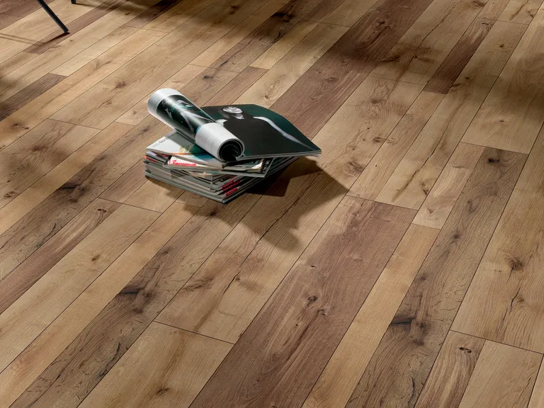 DOMIZIL PVC freier Klick-Designboden Aqua Eiche geräuchert Landhausdiele 2