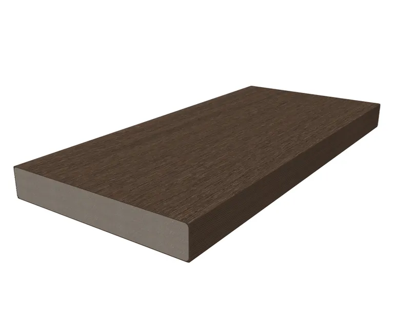 HORI Verkleidungsbretter WPC Massiv Wood Feeling Co-Extrudiert  22,5x138mm dunkelbraun 2