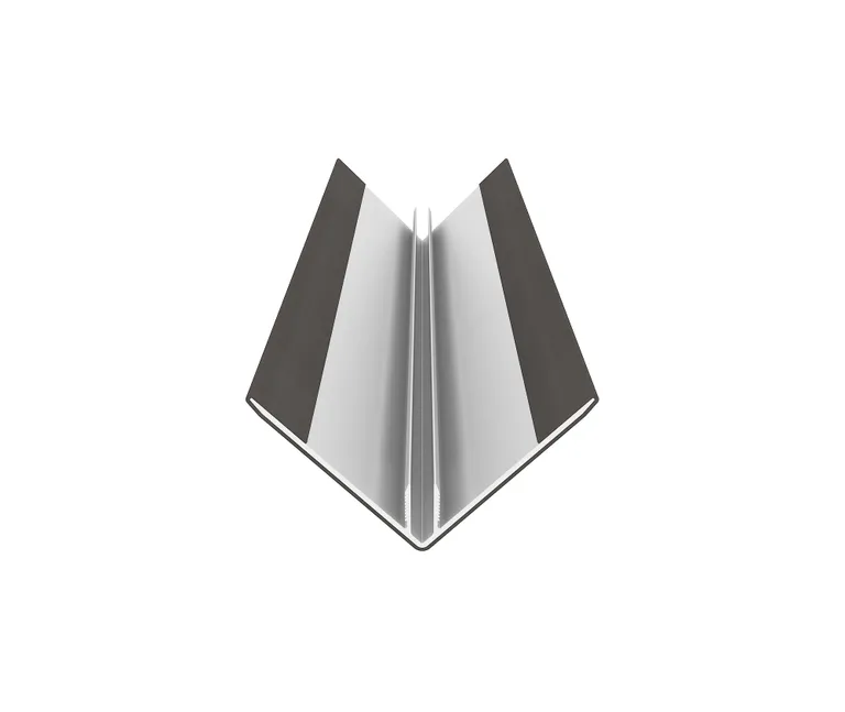 NewTechWood Castellation PRO Eckprofil coextrudiert Silver Gray 2