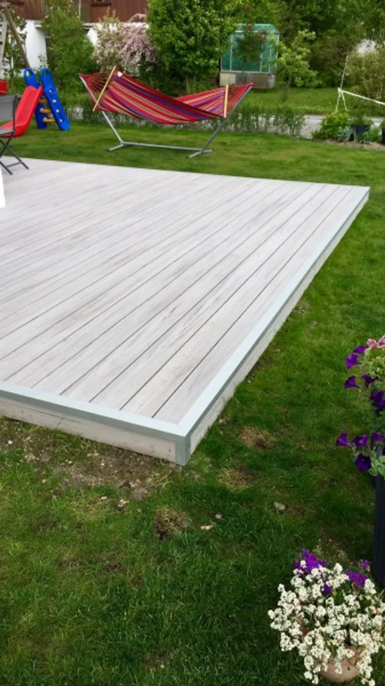 HORI Terrassendielen Komplettset WPC/BPC Exclusive Line weiß/creme 0