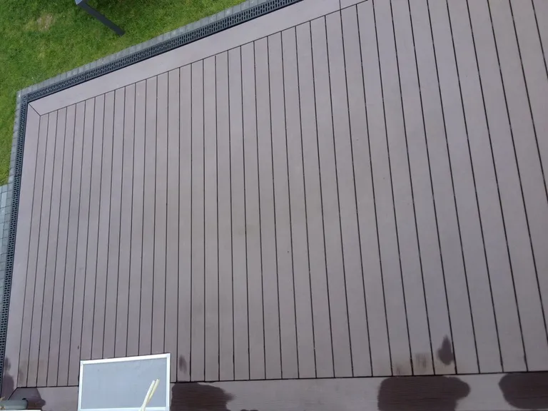 megawood Terrassendielen WPC Premium Plus massiv lavabraun 21x145mm 3