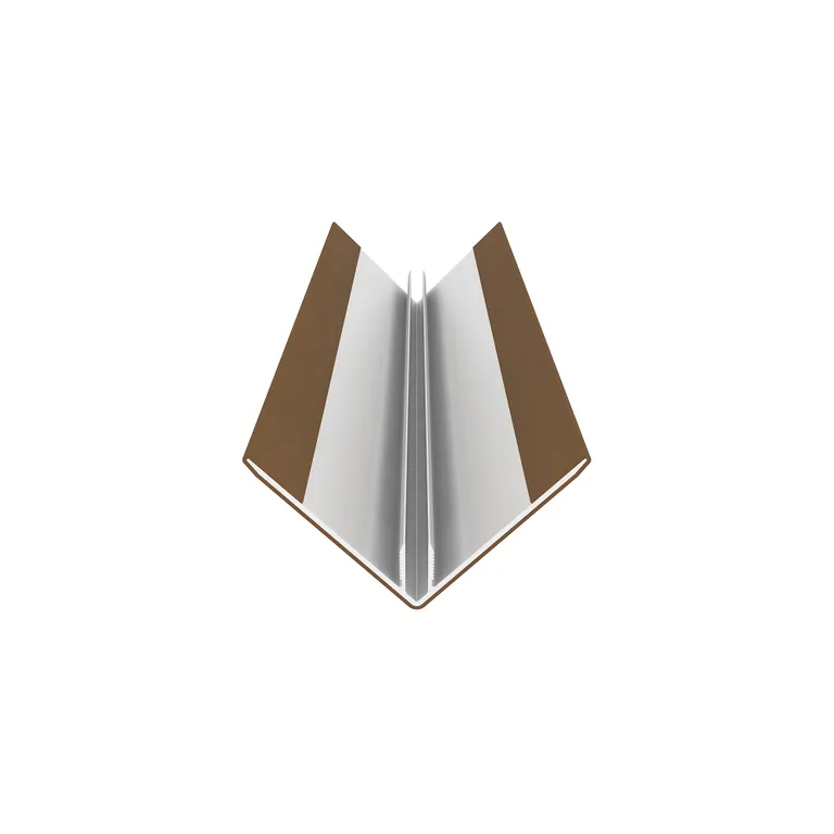 NewTechWood Castellation PRO Eckprofil coextrudiert Teak 2