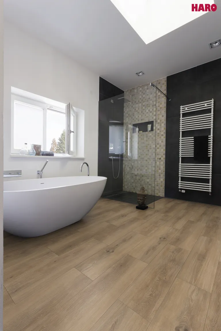 Haro Disano Saphir PVC freier Designboden Tabakeiche strukturiert Landhausdiele 4