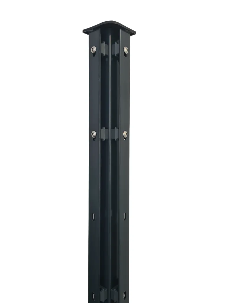 HORI Doppelstabmattenzaun S 8/6/8 mm Komplettset, Zaunfeldbreite 251 cm 5