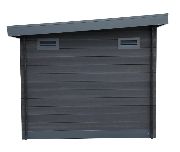 HORI Gartenhaus WPC Pultdach 7