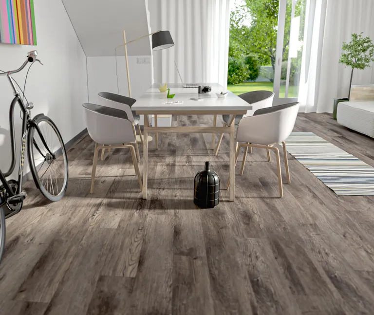 HORI Klick-Hartvinylboden Rigid SPC Eiche Angel strukturiert Landhausdiele 8