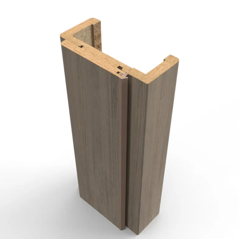 HORI Zarge CPL Lärche dunkel strukturiert Rundkante 2