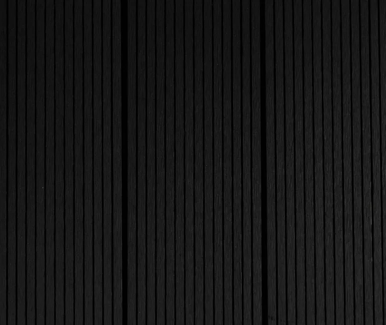 HORI Terrassendielen WPC Mauritius massiv anthrazit grob / fein geriffelt 20 x 140 mm 6