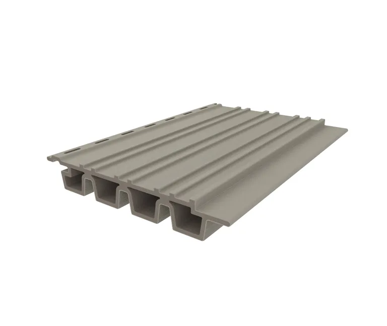 HORI WPC Fassadenprofil Rhombus Premium Small 33 x 215 mm beige-grau 3