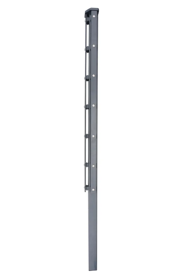 HORI Doppelstabmattenzaun S 6/5/6 mm Komplettset Basic, Zaunfeldbreite 251 cm 12