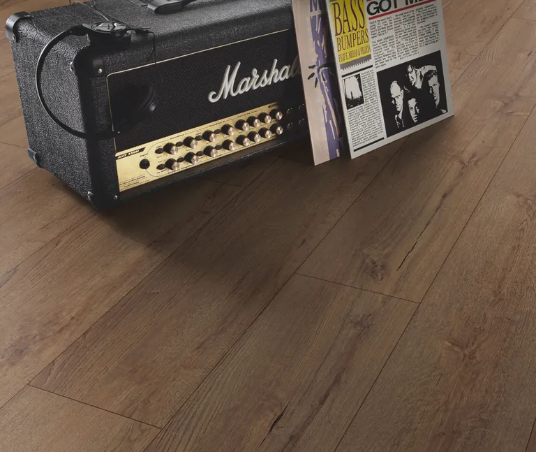KRONOTEX Laminat Exquisit D41172 Horizont Eiche Kaffee Landhausdiele 5