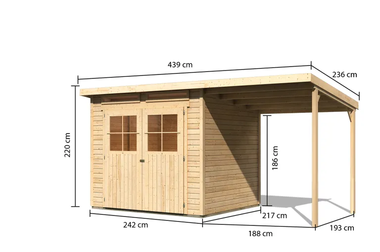 HORI Gartenhaus Skive 1