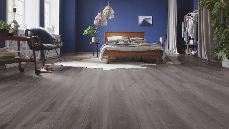 KRONOTEX Laminat Exquisit D 6017 Kaschmir Eiche Schwarz Landhausdiele 6