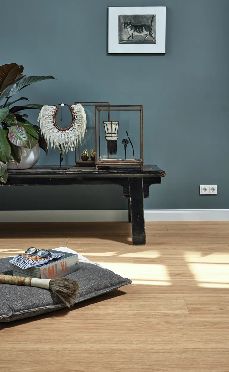MEISTER PVC-freier Designboden MeisterDesign. flex DL 400 Princess Oak pure Landhausdiele 1