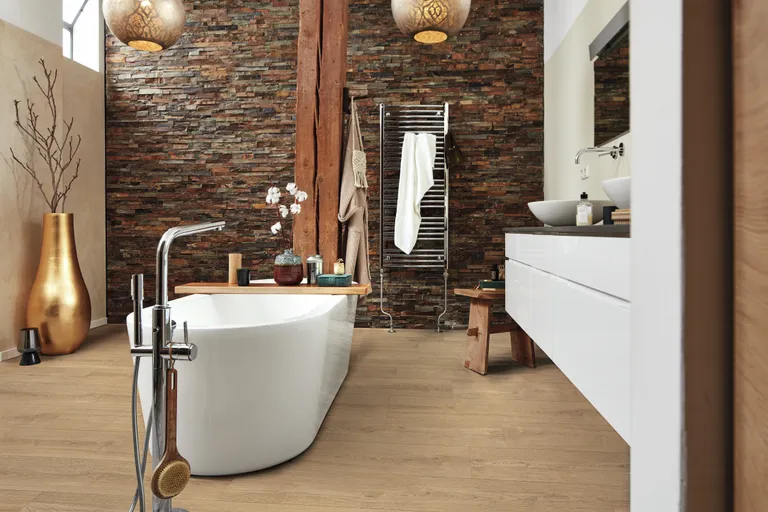MEISTER PVC-freier Designboden MeisterDesign. allround DD 700 S Sandy Beach Oak Landhausdiele 1