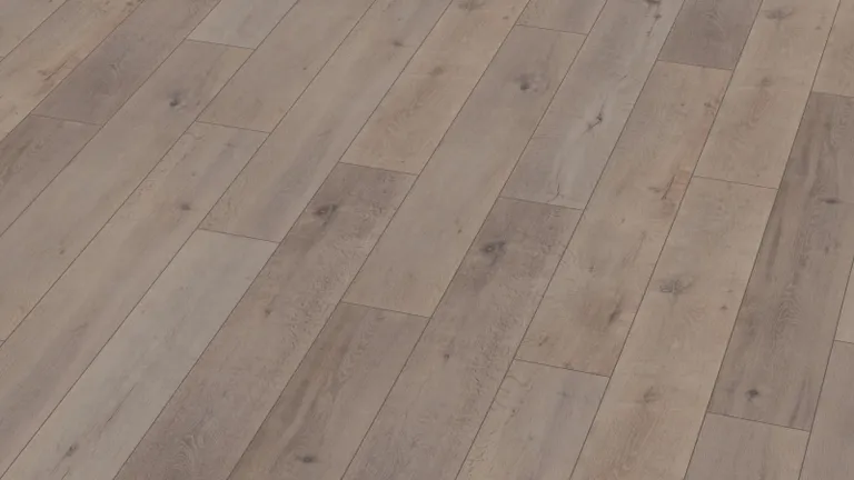 ter Hürne PVC-freier Klick-Designboden dureco Classic Line OF 2807 Eiche taupegrau Landhausdiele 1